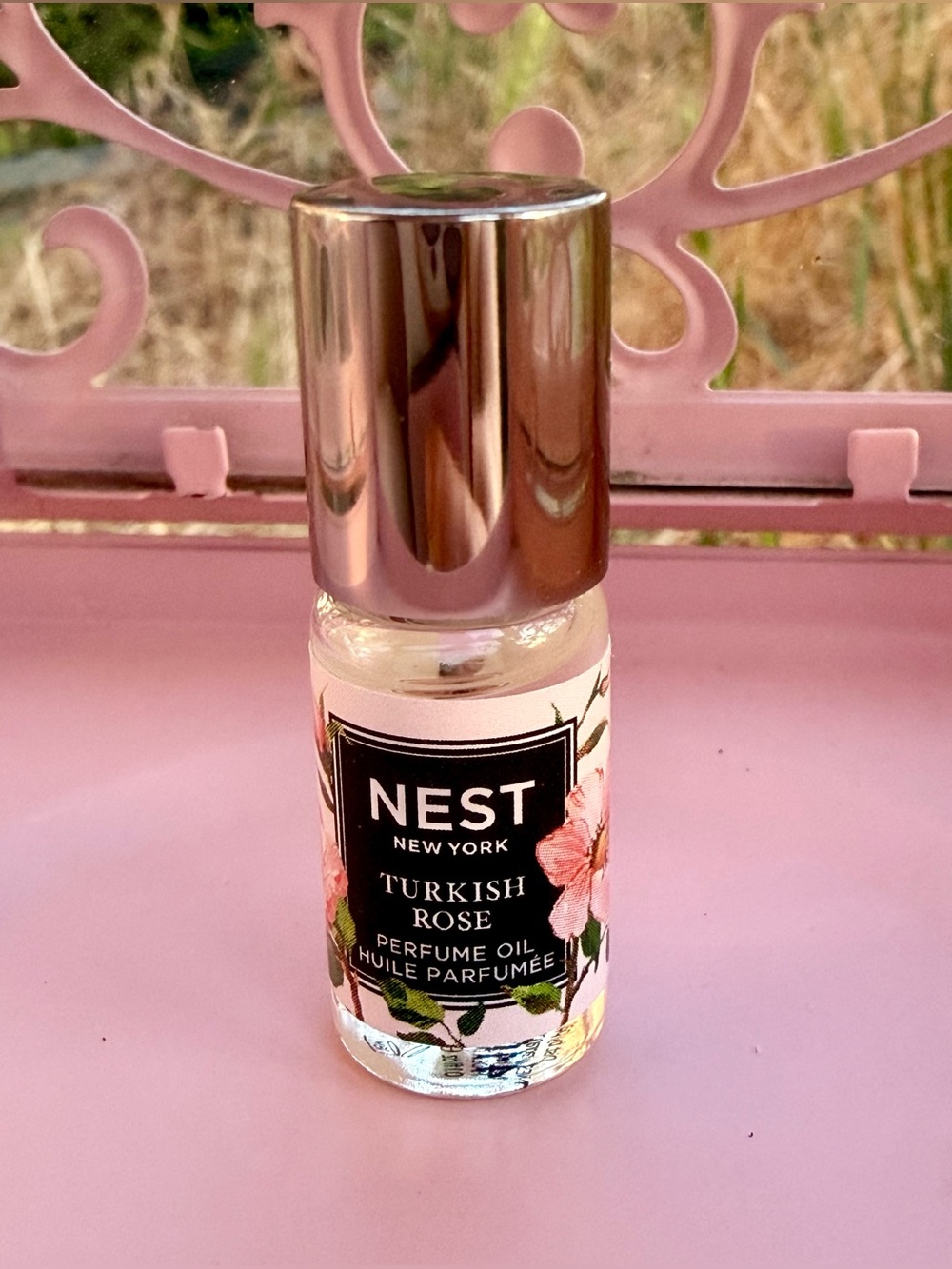NEST New York Turkish Rose Perfume Oil • 3ml Travel Mini • New, Unopened